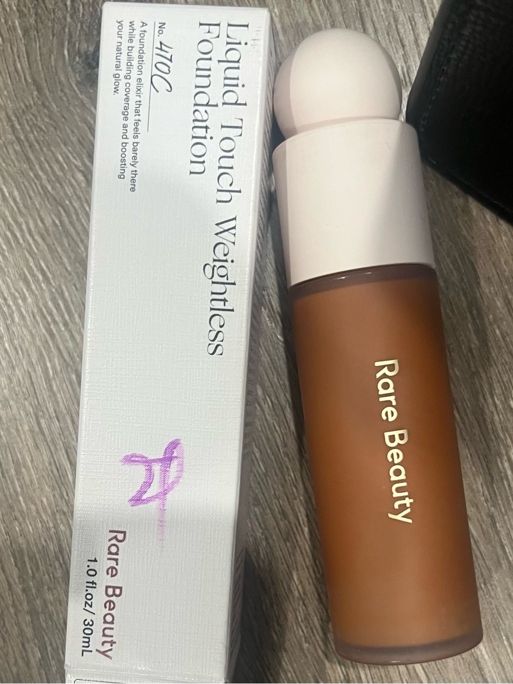 Rare Beauty Liquid Touch Foundation - Rich Brown Shade